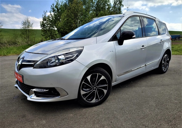 Renault Grand Scenic cena 33800 przebieg: 210000, rok produkcji 2015 z Siechnice małe 631